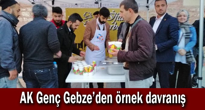 AK Genç Gebze'den örnek davranış