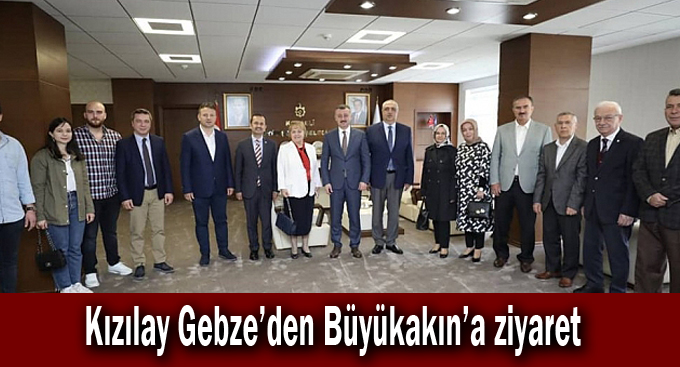 Kızılay Gebze’den Büyükakın’a ziyaret