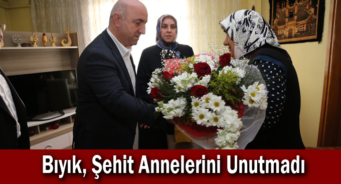 Bıyık, Şehit Annelerini Unutmadı