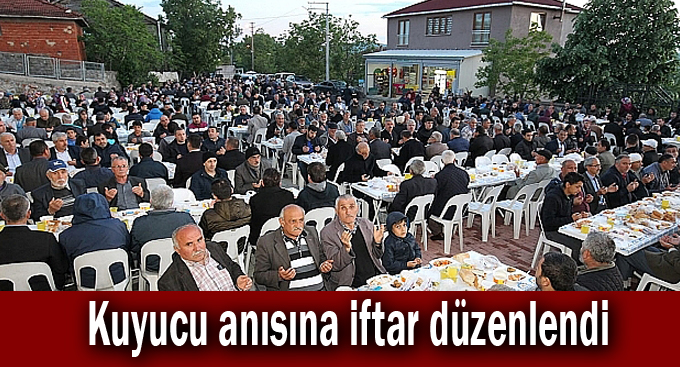 Kuyucu anısına iftar düzenlendi