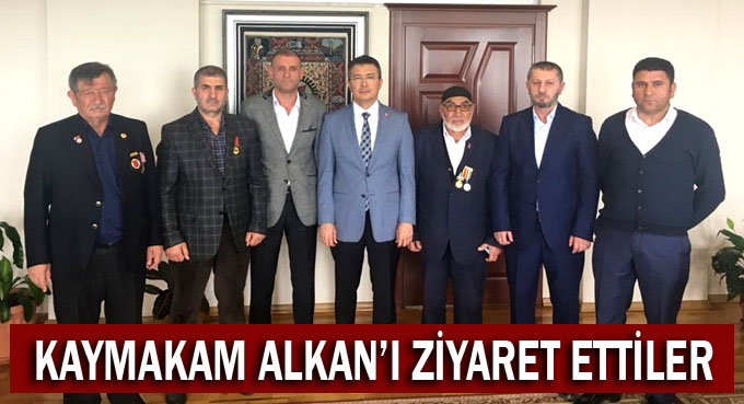 Başkan Kocabay ve yönetimi Alkan'ı ziyaret etti