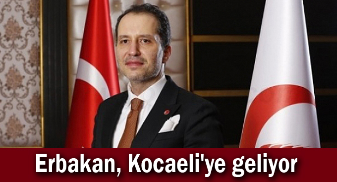 Erbakan, Kocaeli'ye geliyor