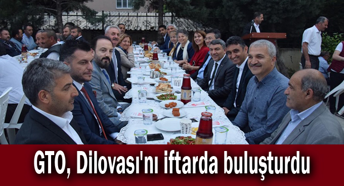 GTO,Dilovası'nı iftarda buluşturdu