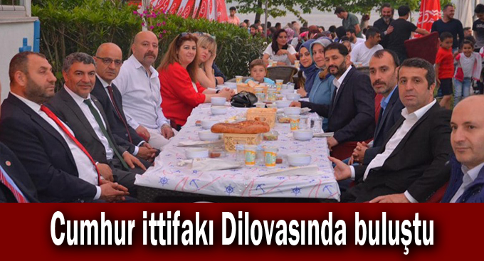 Cumhur ittifakı Dilovasında buluştu