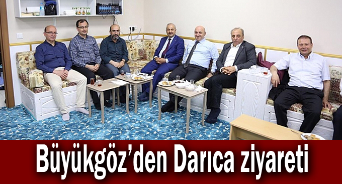 Büyükgöz'den Darıca ziyareti