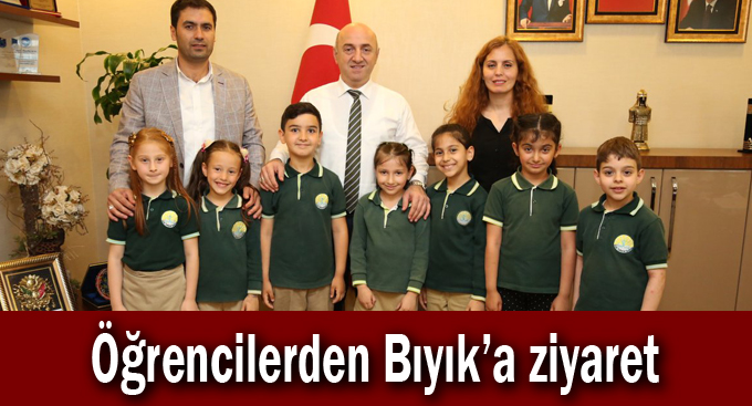 Öğrencilerden Bıyık'a ziyaret