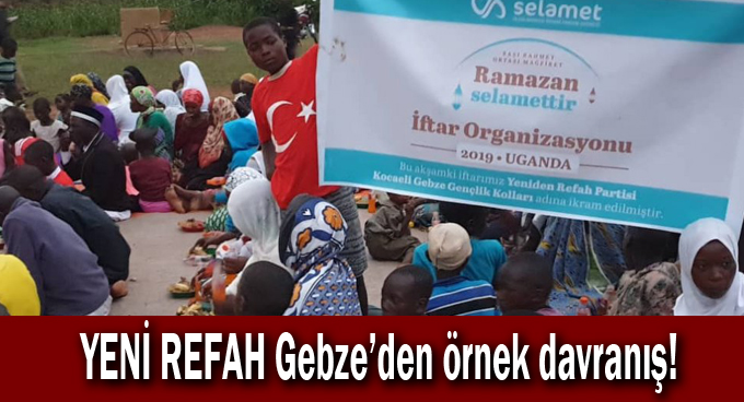 Yeni Refah Gebze'den örnek davranış!