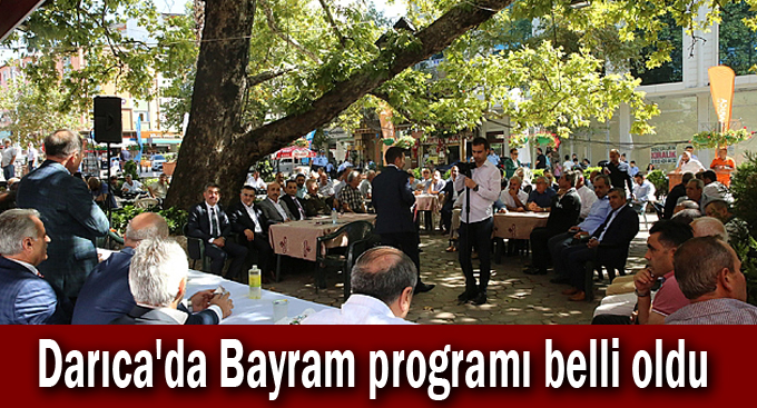 Darıca'da Bayram programı belli oldu