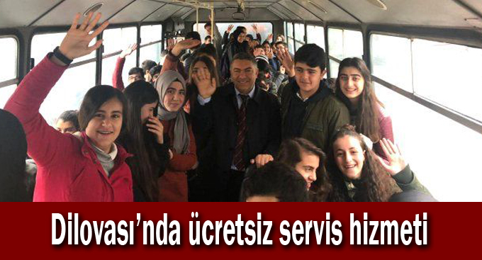 Dilovası’nda ücretsiz servis hizmeti