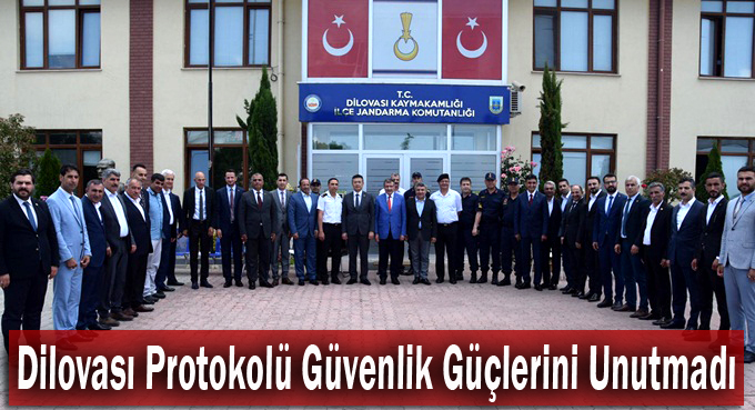 Protokolden güvenlik güçlerine bayram ziyareti