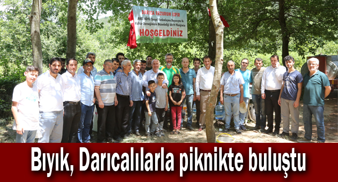 Bıyık, Darıcalılarla piknikte buluştu