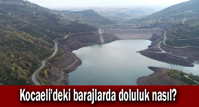 Kocaeli'deki barajlarda doluluk nasıl?