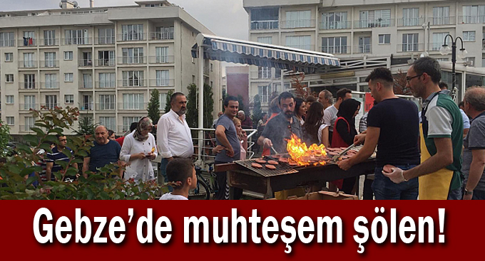 Gebze'de muhteşem şölen!