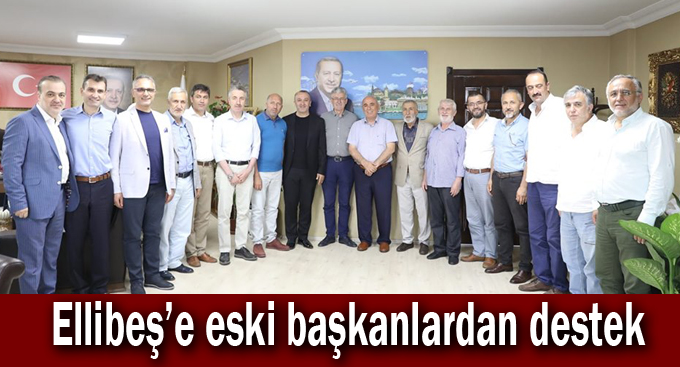 Ellibeş’e eski başkanlardan destek