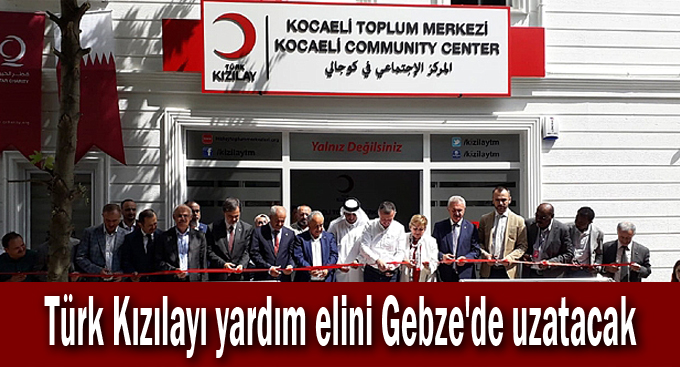 Türk Kızılayı yardım elini Gebze'de uzatacak