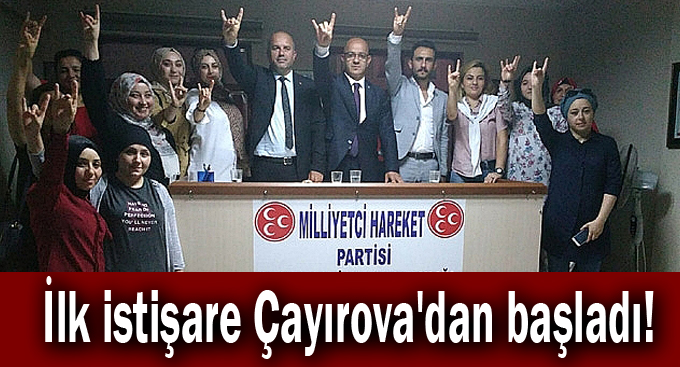 İlk istişare Çayırova'dan başladı!