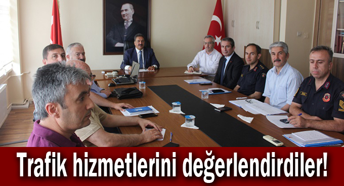 Trafik hizmetlerini değerlendirdiler!