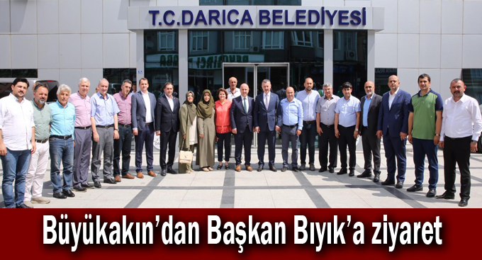 Büyükakın’dan Başkan Bıyık’a ziyaret