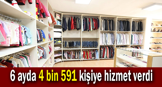6 ayda 4 bin 591 kişiye hizmet verdi