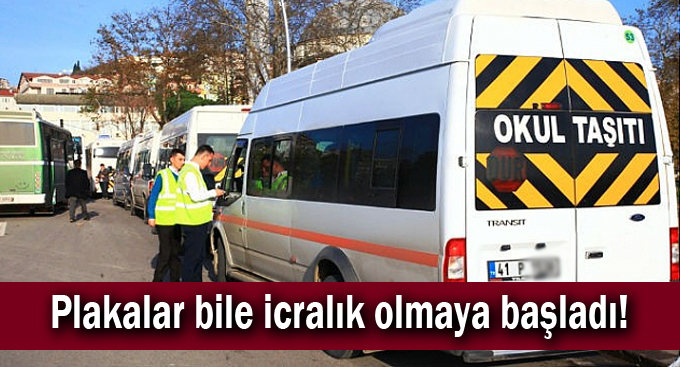 Plakalar bile icralık olmaya başladı!