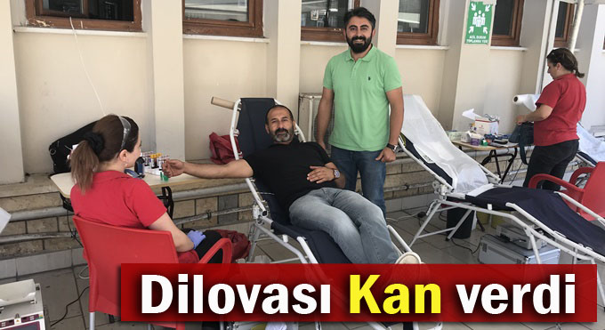 Dilovası'nda Kan bağışına büyük ilgi