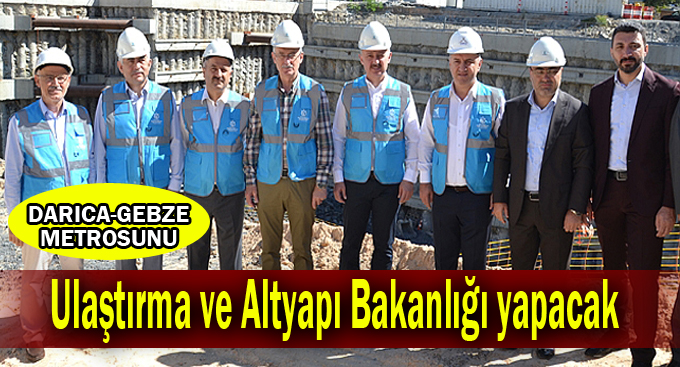 Metroyu Ulaştırma ve Altyapı Bakanlığı yapacak