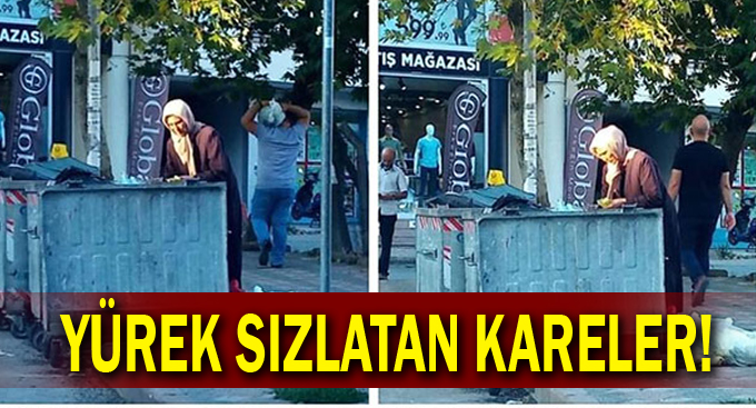 Gebze'de yürek sızlatan kareler!