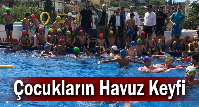 Çocukların Havuz Keyfi