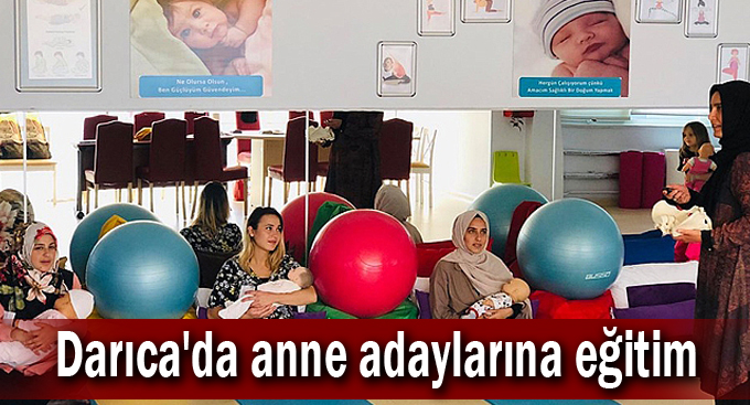 Darıca'da anne adaylarına eğitim