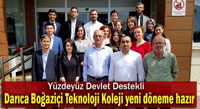 Özel Darıca Boğaziçi Teknoloji Koleji yeni döneme hazır