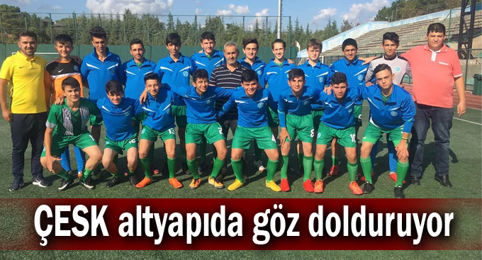 ÇESK altyapıda göz dolduruyor