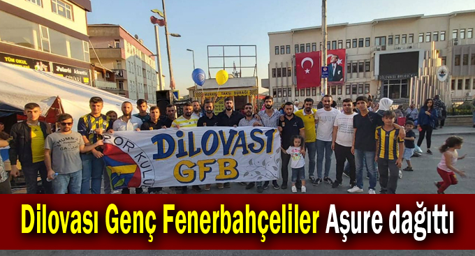 Dilovası Genç Fenerbahçeliler Aşure dağıttı