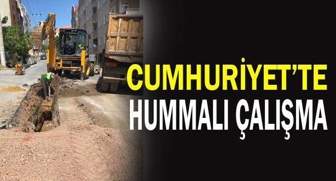 Cumhuriyet’te hummalı çalışma