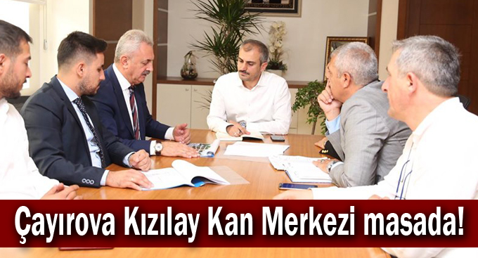 Çayırova Kızılay Kan Merkezi masada!