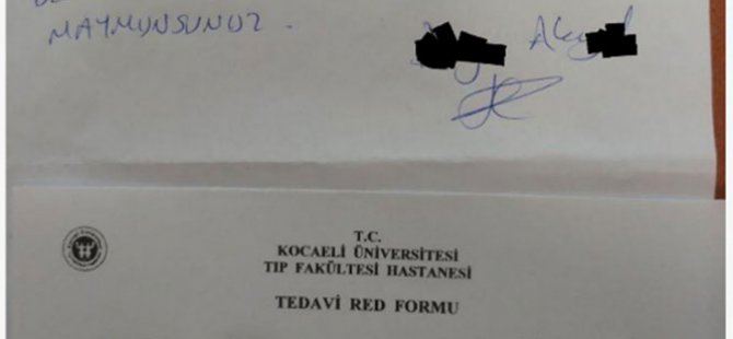 KOÜ'de Doktorlara çok ağır hakaretler!