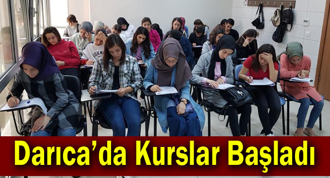 Darıca’da Kurslar Başladı