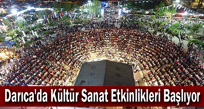 Darıca'da Kültür Sanat Etkinlikleri Başlıyor