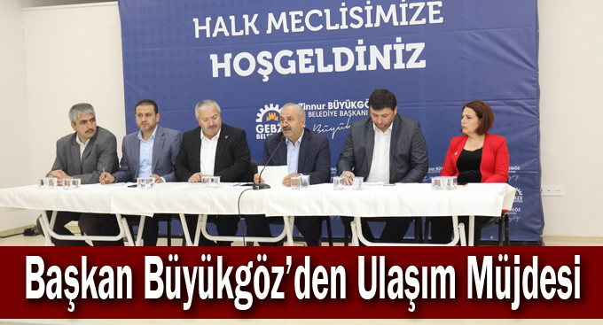 Başkan Büyükgöz’den Ulaşım Müjdesi