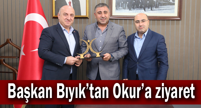 Başkan Bıyık’tan Okur’a ziyaret