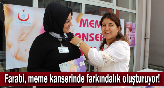 Farabi, meme kanserinde farkındalık oluşturuyor!