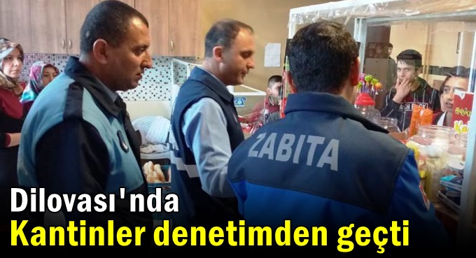 Dilovası’nda kantinler denetimden geçti