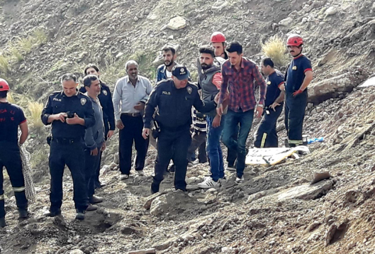 Hurdacılar hafriyat sahasında ceset buldu