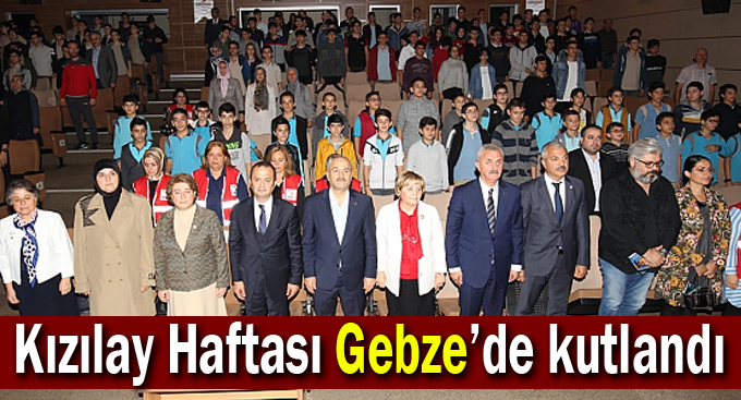 Kızılay Haftası Gebze’de kutlandı