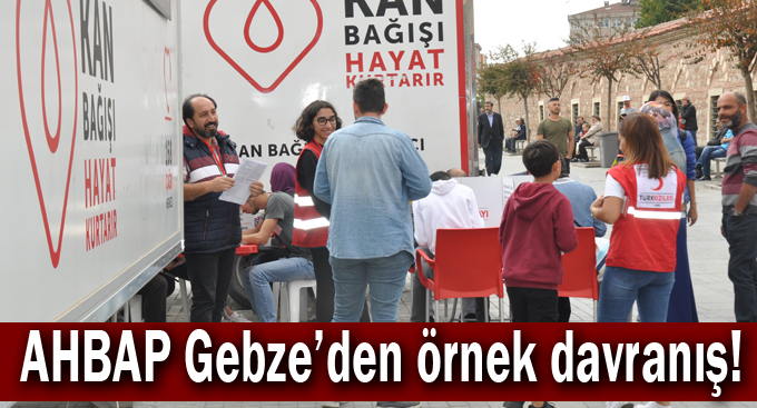 Ahbap Gebze ve Türk Kızılay'ı umut olmaya devam ediyor