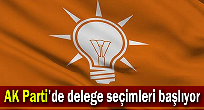 AK Parti’de delege seçimleri başlıyor