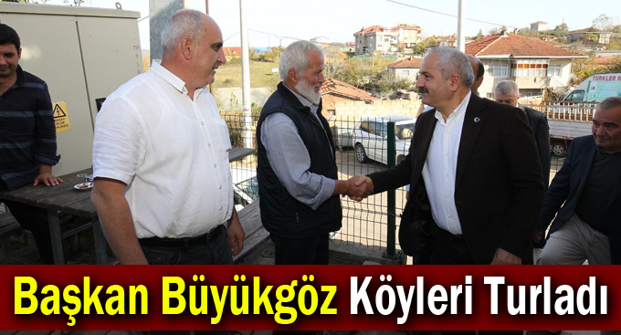 Başkan Büyükgöz Köyleri Turladı
