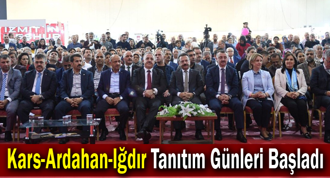 Kars-Ardahan-Iğdır Tanıtım Günleri Başladı