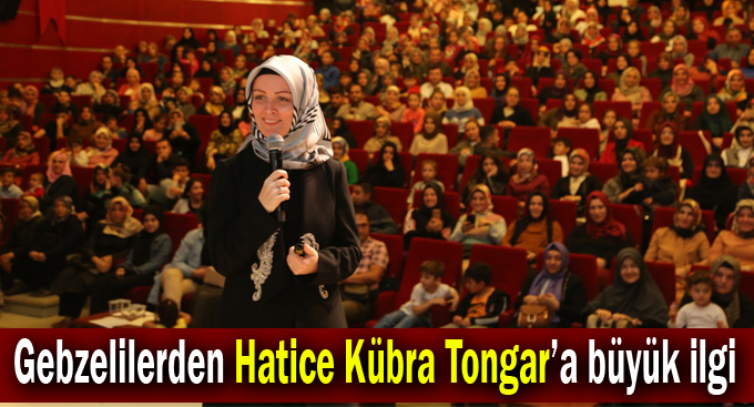 Gebzelilerden Hatice Kübra Tongar’a büyük ilgi
