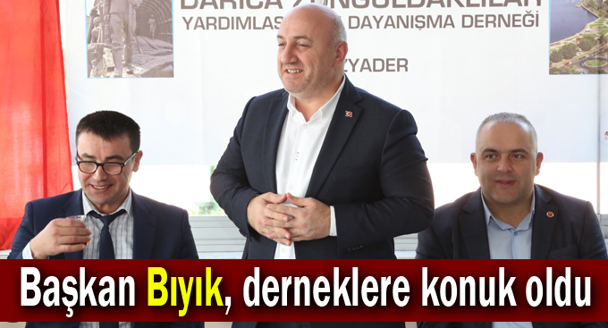 Başkan Bıyık, derneklere konuk oldu