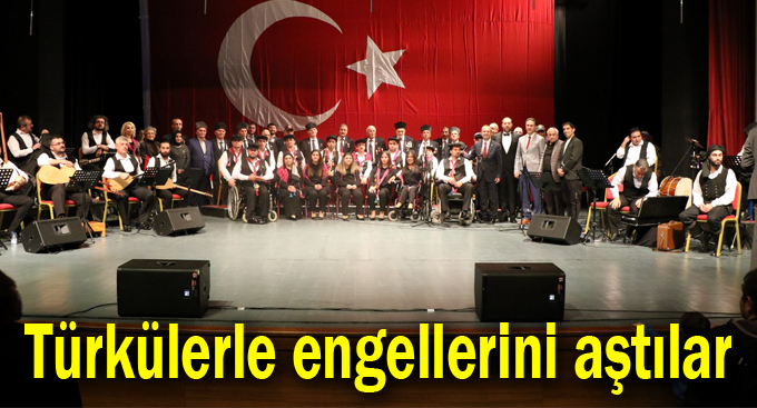Engelsiz Sanat Topluluğu’ndan  büyüleyen konser